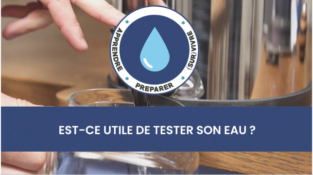 Est-ce utile de tester son eau ?