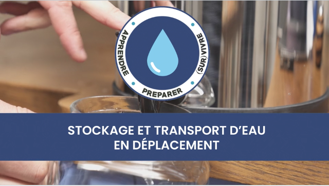 Stockage et transport en déplacement