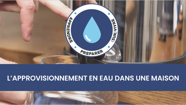 L’approvisionnement en eau dans une maison