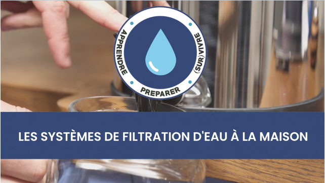 Les systèmes de filtration d’eau à la maison