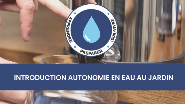 Introduction autonomie en eau au jardin